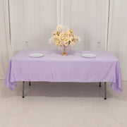 60" x 102" Lamour Satin Rectangular Tablecloth