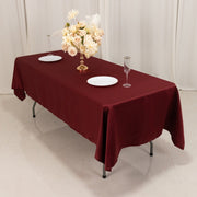 60" x 102" Lamour Satin Rectangular Tablecloth