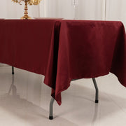 60" x 102" Lamour Satin Rectangular Tablecloth