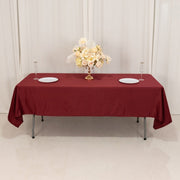 60" x 102" Lamour Satin Rectangular Tablecloth