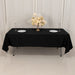 60" x 102" Lamour Satin Rectangular Tablecloth