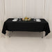 60" x 102" Lamour Satin Rectangular Tablecloth