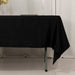 60" x 102" Lamour Satin Rectangular Tablecloth