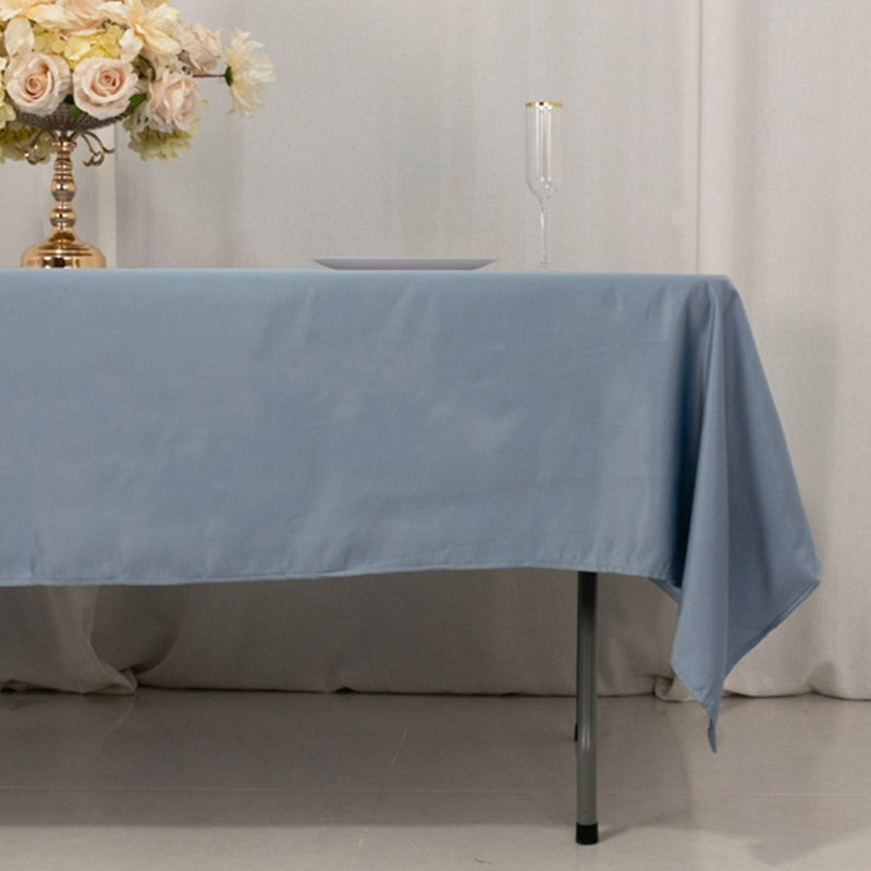 60" x 102" Lamour Satin Rectangular Tablecloth