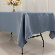 60" x 102" Lamour Satin Rectangular Tablecloth