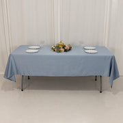 60" x 102" Lamour Satin Rectangular Tablecloth