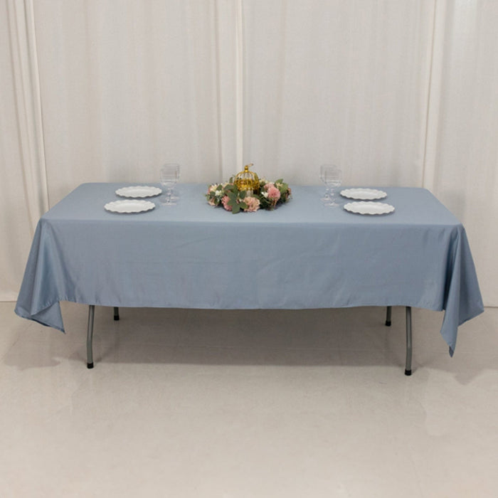 60" x 102" Lamour Satin Rectangular Tablecloth