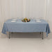 60" x 102" Lamour Satin Rectangular Tablecloth