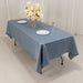 60" x 102" Lamour Satin Rectangular Tablecloth