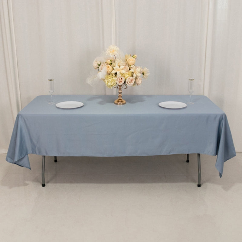 60" x 102" Lamour Satin Rectangular Tablecloth
