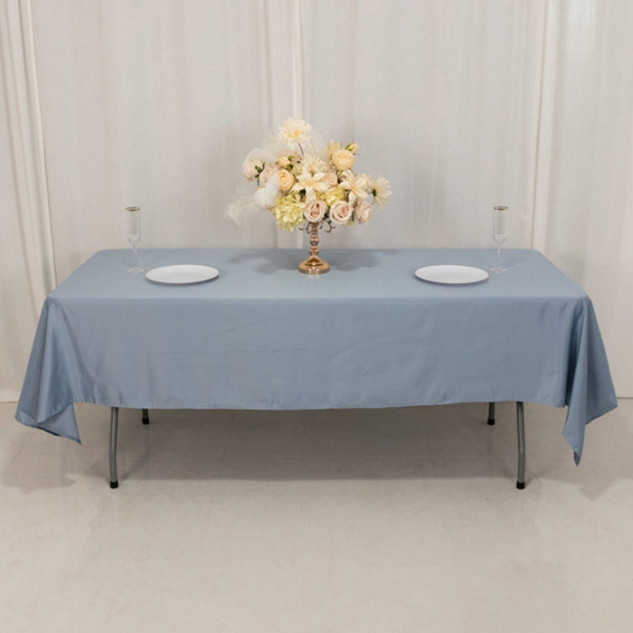 60" x 102" Lamour Satin Rectangular Tablecloth