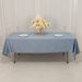 60" x 102" Lamour Satin Rectangular Tablecloth