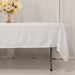 60" x 102" Lamour Satin Rectangular Tablecloth