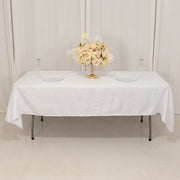 60" x 102" Lamour Satin Rectangular Tablecloth