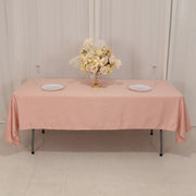 60" x 102" Lamour Satin Rectangular Tablecloth