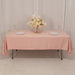 60" x 102" Lamour Satin Rectangular Tablecloth