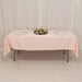 60" x 102" Lamour Satin Rectangular Tablecloth