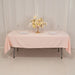 60" x 102" Lamour Satin Rectangular Tablecloth