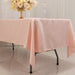 60" x 102" Lamour Satin Rectangular Tablecloth