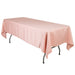 60" x 102" Lamour Satin Rectangular Tablecloth TAB_LAMR_60102_080