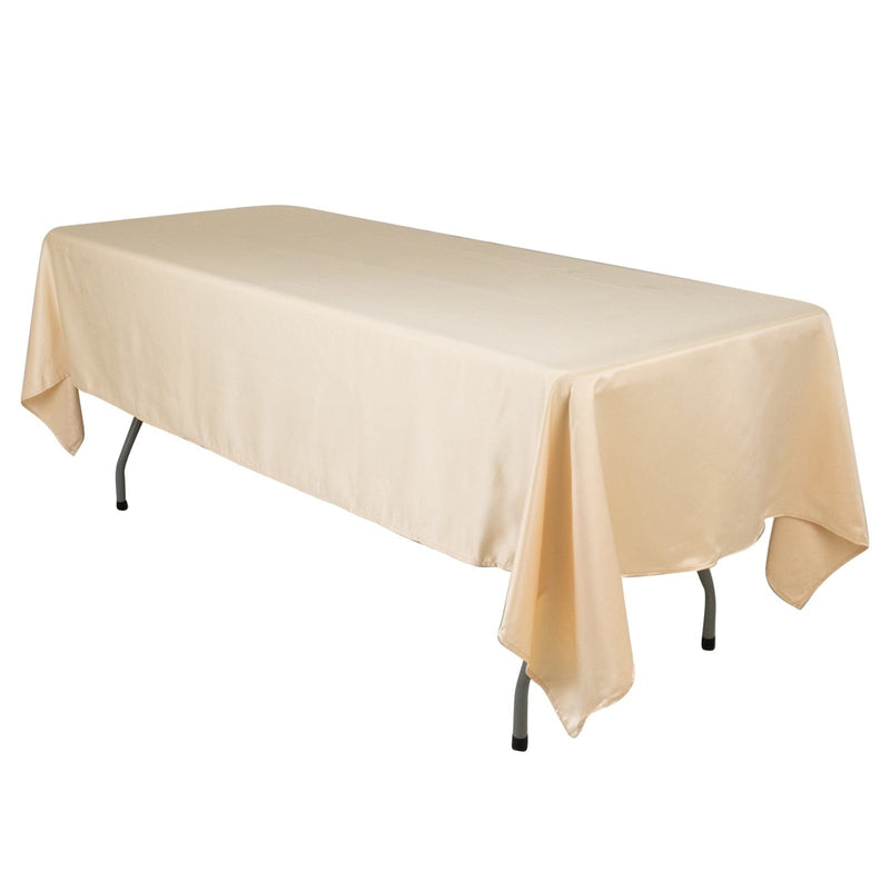 60" x 102" Lamour Satin Rectangular Tablecloth TAB_LAMR_60102_081