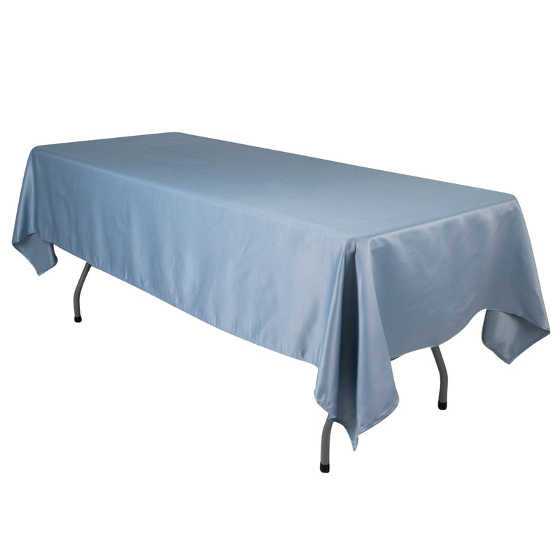 60" x 102" Lamour Satin Rectangular Tablecloth TAB_LAMR_60102_086