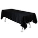 60" x 102" Lamour Satin Rectangular Tablecloth TAB_LAMR_60102_BLK