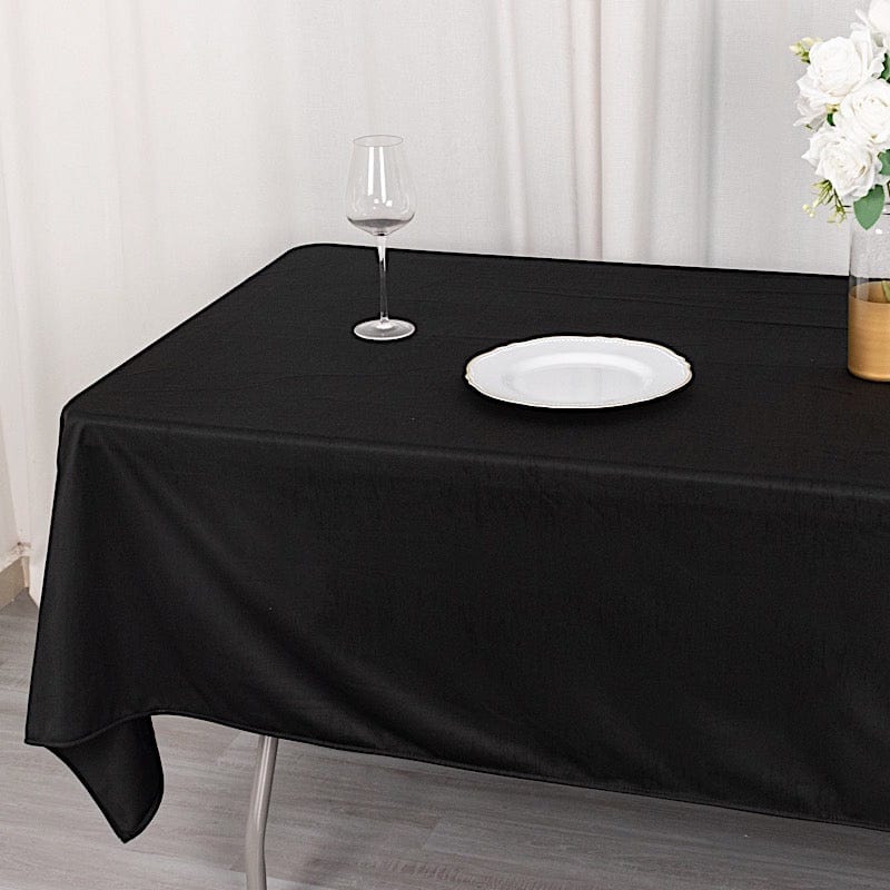 60" x 102" Scuba Polyester Rectangular Tablecloth