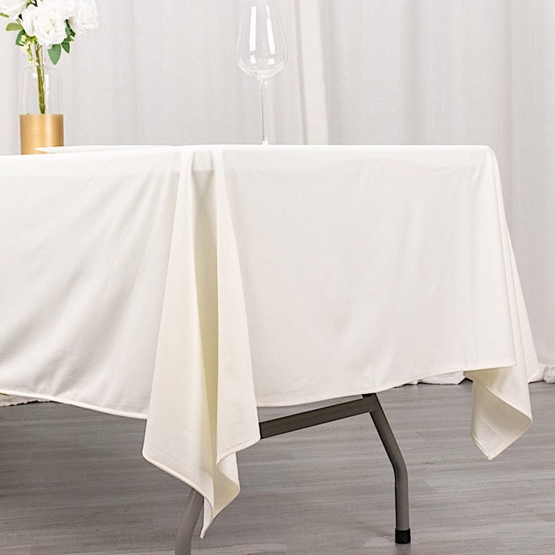 60" x 102" Scuba Polyester Rectangular Tablecloth