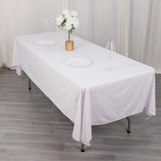 60" x 102" Scuba Polyester Rectangular Tablecloth