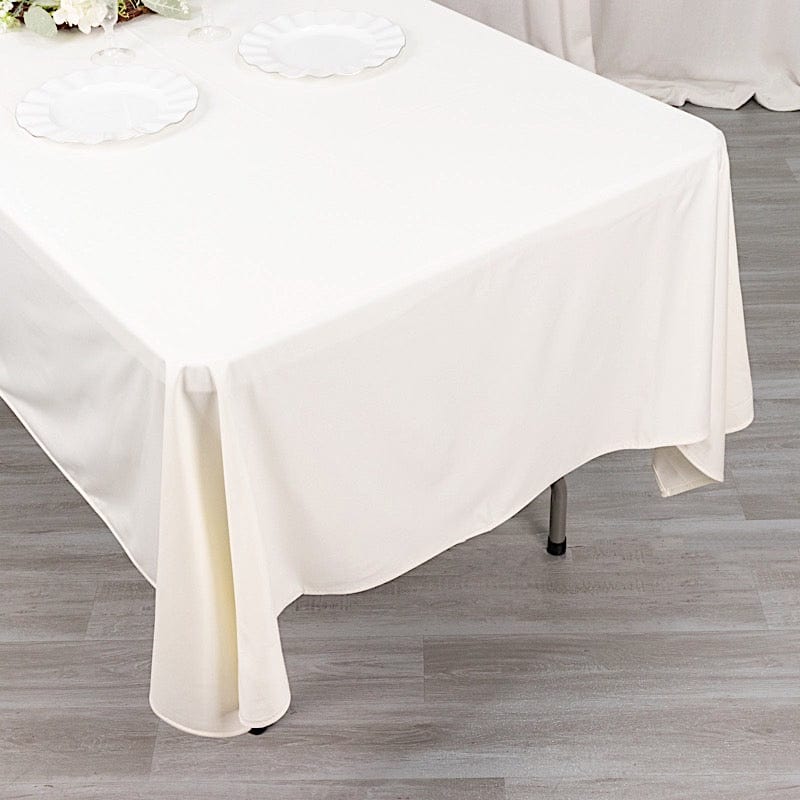 60" x 102" Scuba Polyester Rectangular Tablecloth