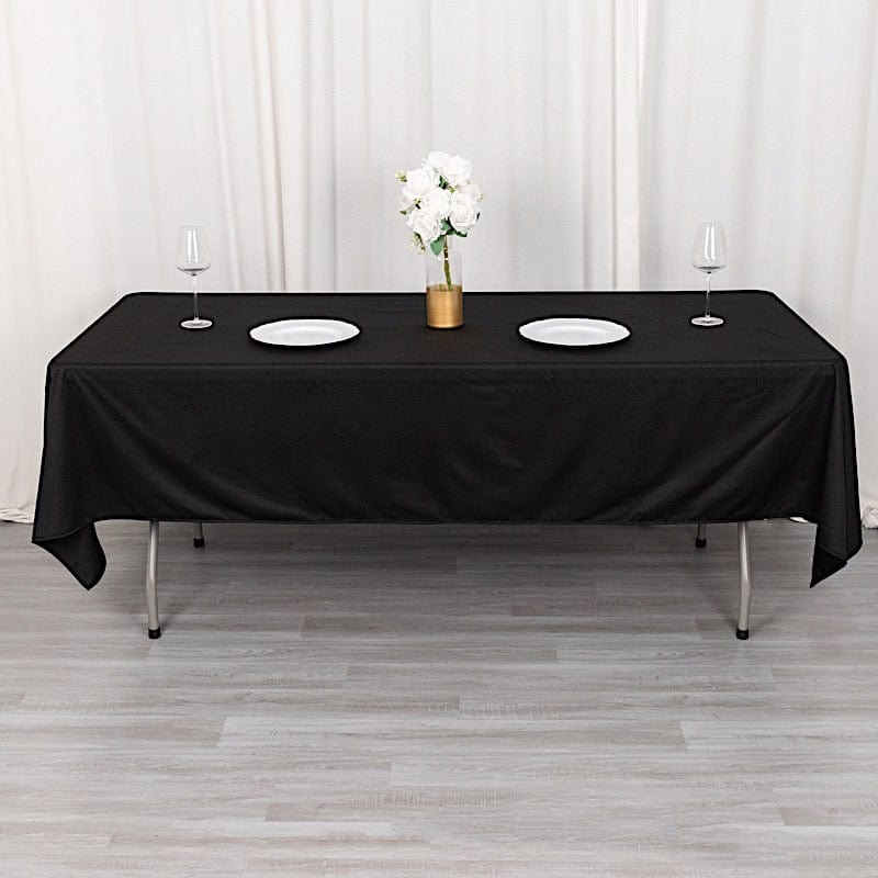 60" x 102" Scuba Polyester Rectangular Tablecloth