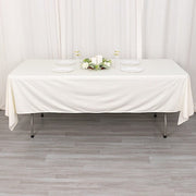 60" x 102" Scuba Polyester Rectangular Tablecloth