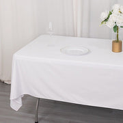 60" x 102" Scuba Polyester Rectangular Tablecloth
