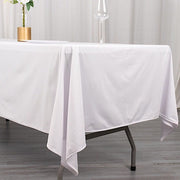 60" x 102" Scuba Polyester Rectangular Tablecloth