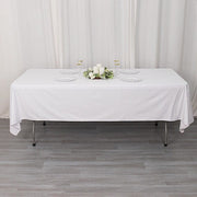 60" x 102" Scuba Polyester Rectangular Tablecloth