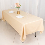 60" x 102" Scuba Polyester Rectangular Tablecloth