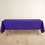 60" x 102" Scuba Polyester Rectangular Tablecloth