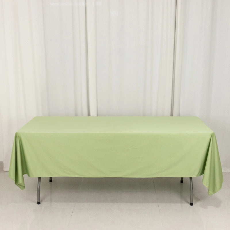60" x 102" Scuba Polyester Rectangular Tablecloth