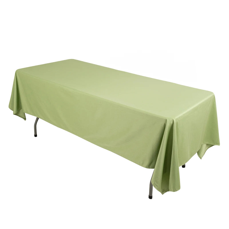 60" x 102" Scuba Polyester Rectangular Tablecloth