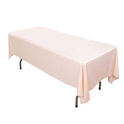 60" x 102" Scuba Polyester Rectangular Tablecloth