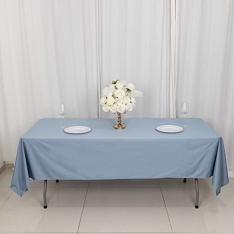 60" x 102" Scuba Polyester Rectangular Tablecloth