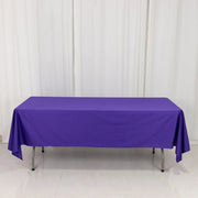 60" x 102" Scuba Polyester Rectangular Tablecloth