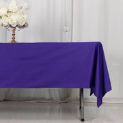 60" x 102" Scuba Polyester Rectangular Tablecloth