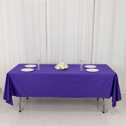 60" x 102" Scuba Polyester Rectangular Tablecloth