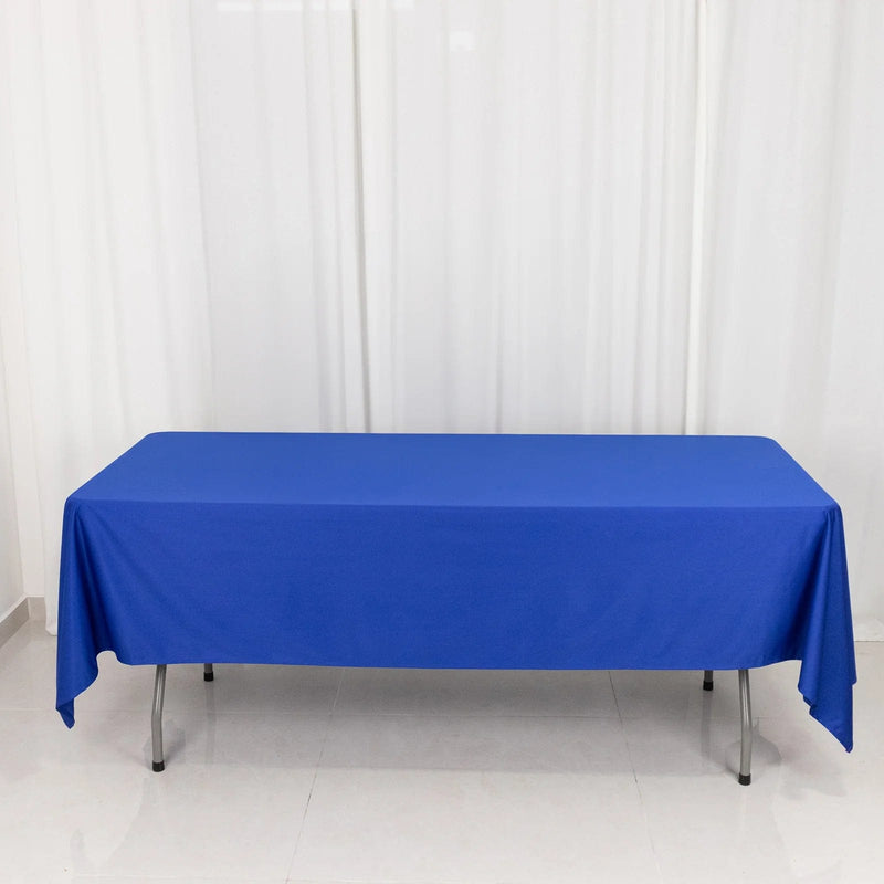 60" x 102" Scuba Polyester Rectangular Tablecloth