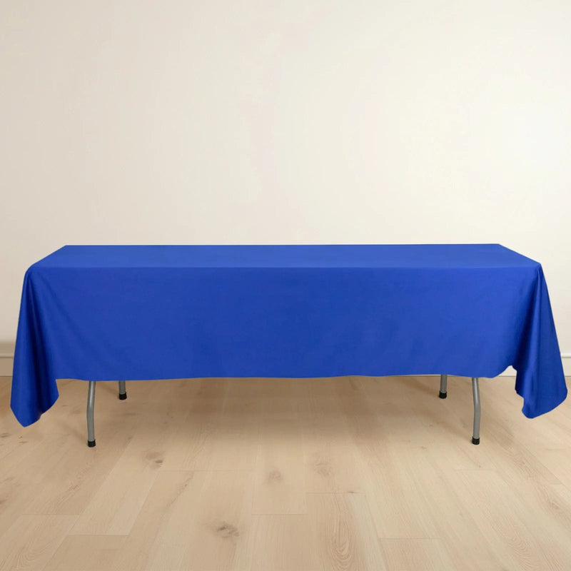 60" x 102" Scuba Polyester Rectangular Tablecloth
