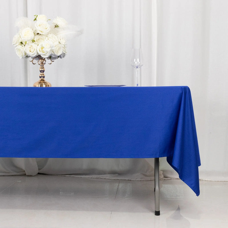 60" x 102" Scuba Polyester Rectangular Tablecloth