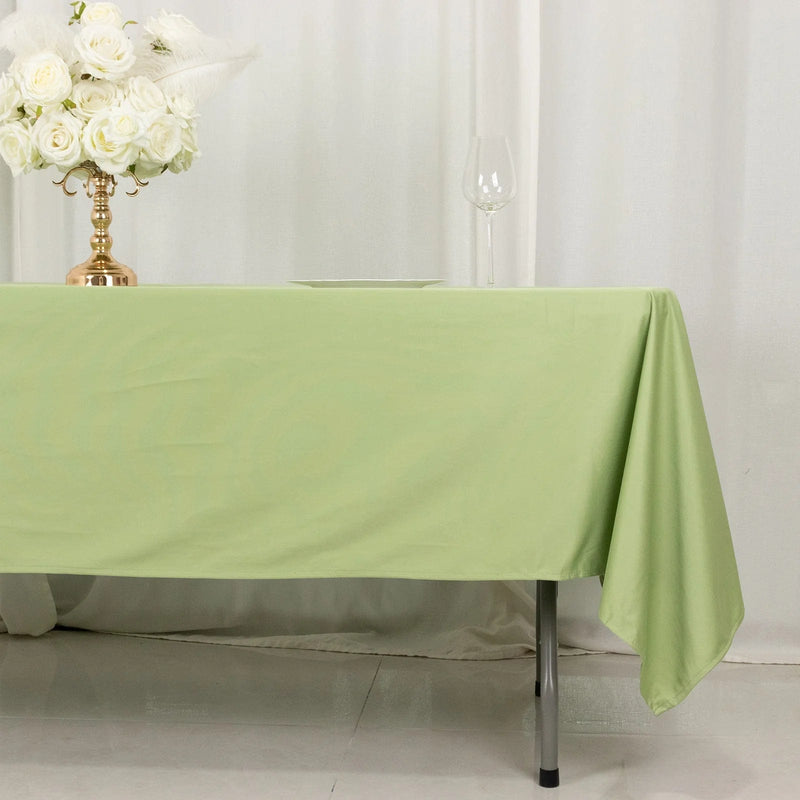 60" x 102" Scuba Polyester Rectangular Tablecloth