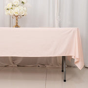 60" x 102" Scuba Polyester Rectangular Tablecloth